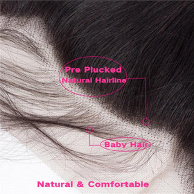 WENYAN straight texture close-up showing smooth, bouncy virgin hair benefit