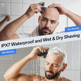 WEQOEE beard trimmer detail highlighting precise edging and smooth grooming benefit