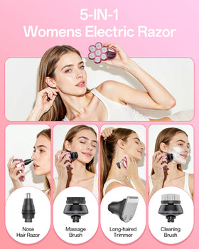 WEQOEE bikini trimmer detail for precise shaping and gentle intimate care