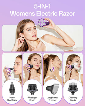 WEQOEE bikini trimmer in use demonstrates precise intimate-area shaping