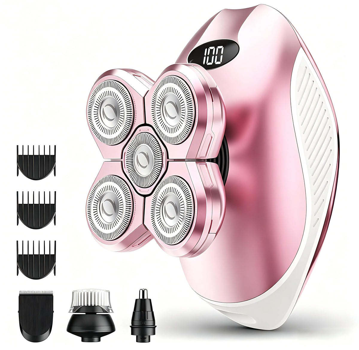 WEQOEE front view showing full kit and ergonomic design for easy grooming