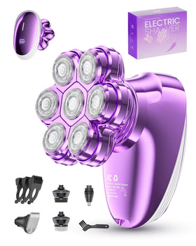 WEQOEE front view with purple packaging shows all attachments and gifting appeal
