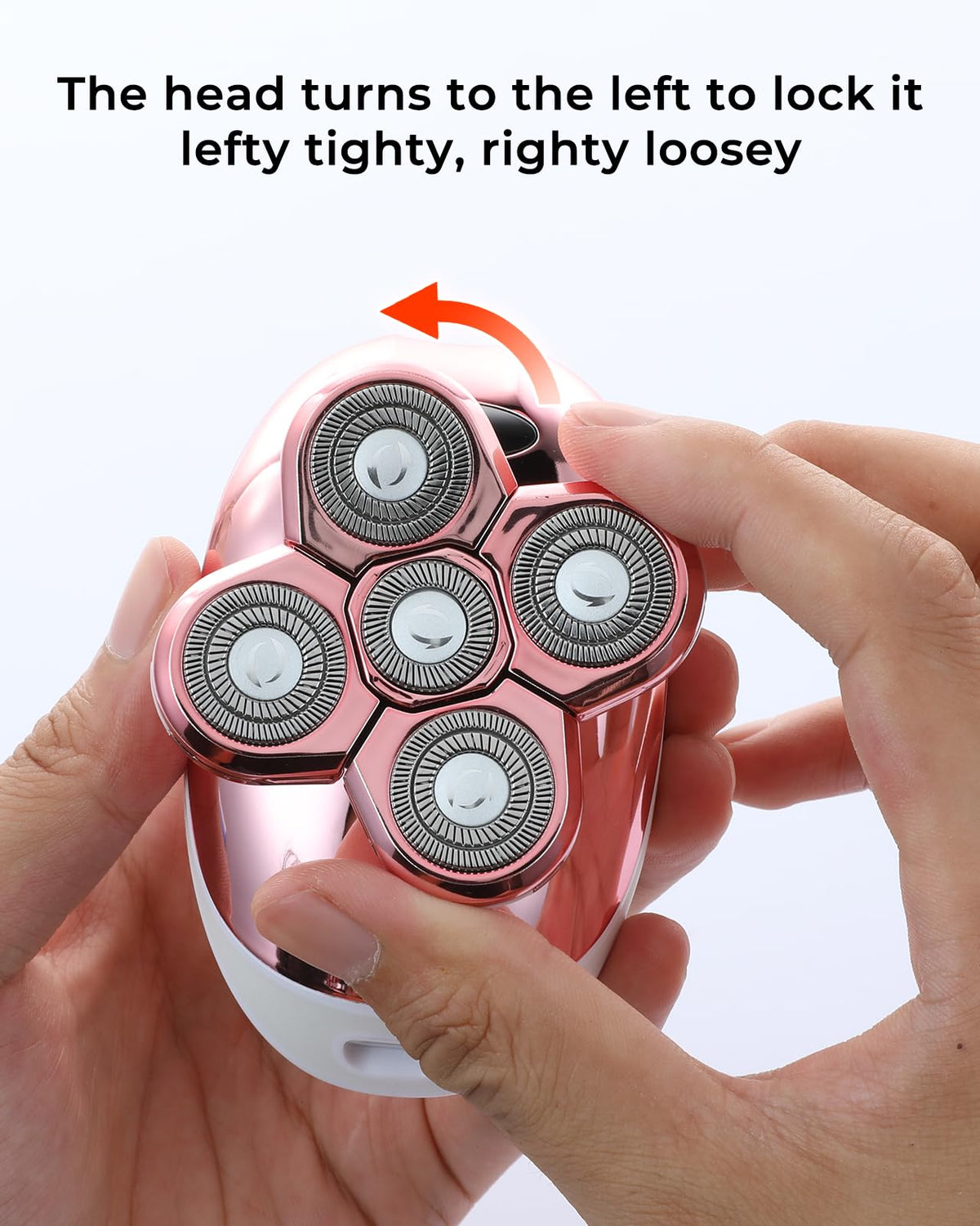 WEQOEE massage brush attachment soothing skin after shaving