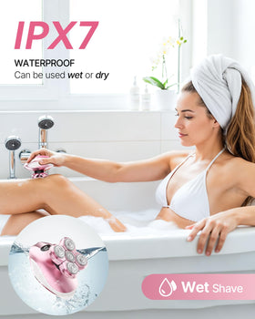 WEQOEE under running tap to show IPX7 waterproof rinsable convenience