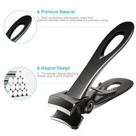 Werlla black-finish clipper set staged in bathroom for professional presentation