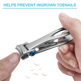 Werlla close-up of 17mm wide jaw blade, precise thicker nail cuts