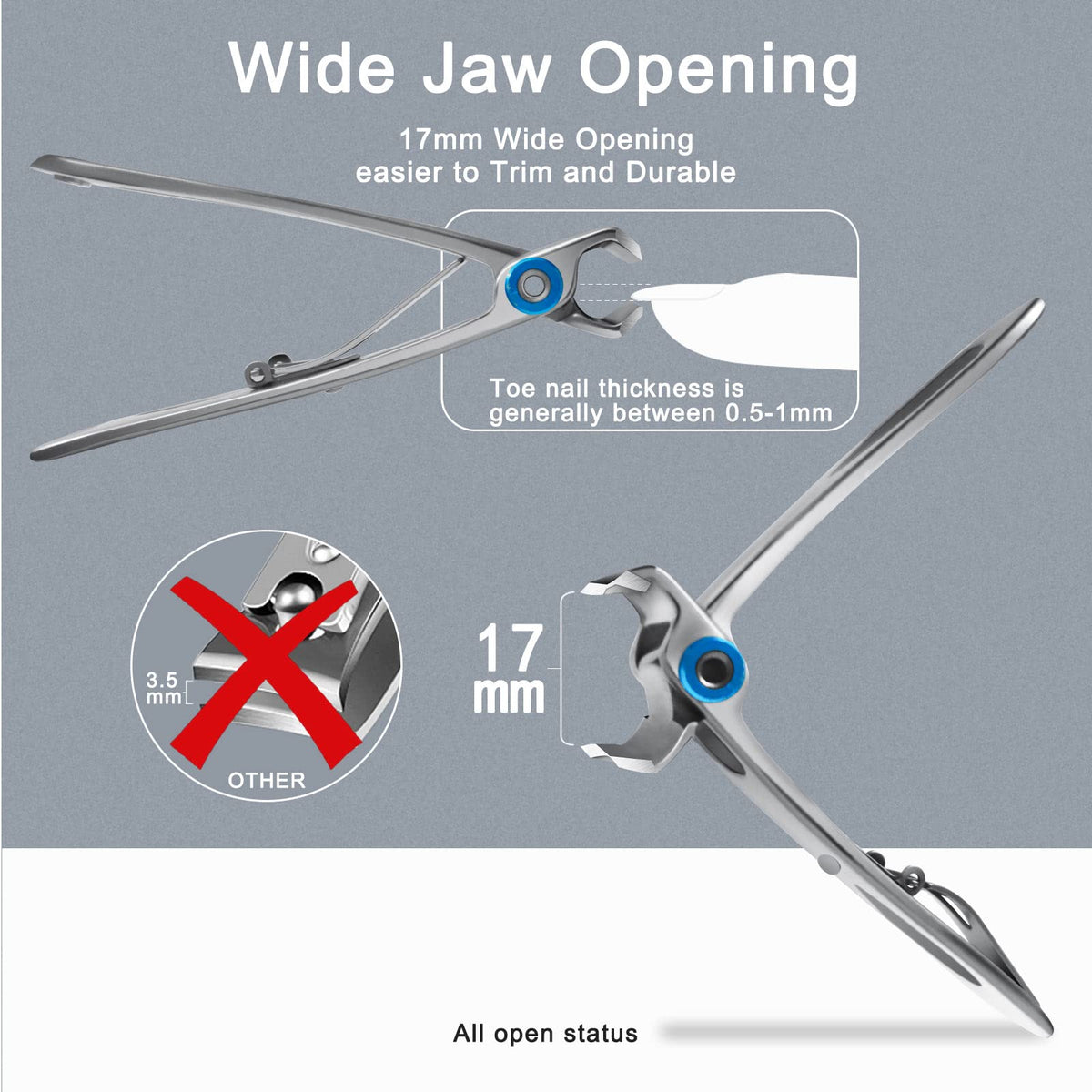Werlla nano glass file and box, finishing smooth nails quickly