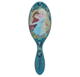 Wet Brush front view showing Anna & Elsa design and gentle grip benefit