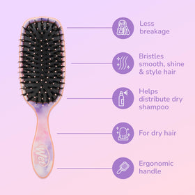 Wet Brush bristles close-up showing IntelliFlex tips for gentle knot release