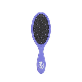 Wet Brush purple front view showing slim profile and ergonomic grip for gentle detangling