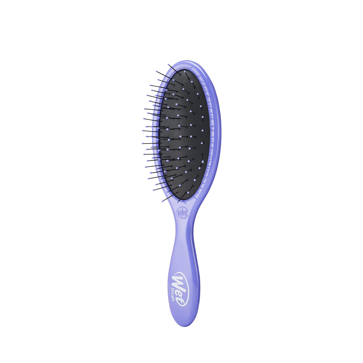 Wet Brush held in hand to show size and comfortable control for delicate hair