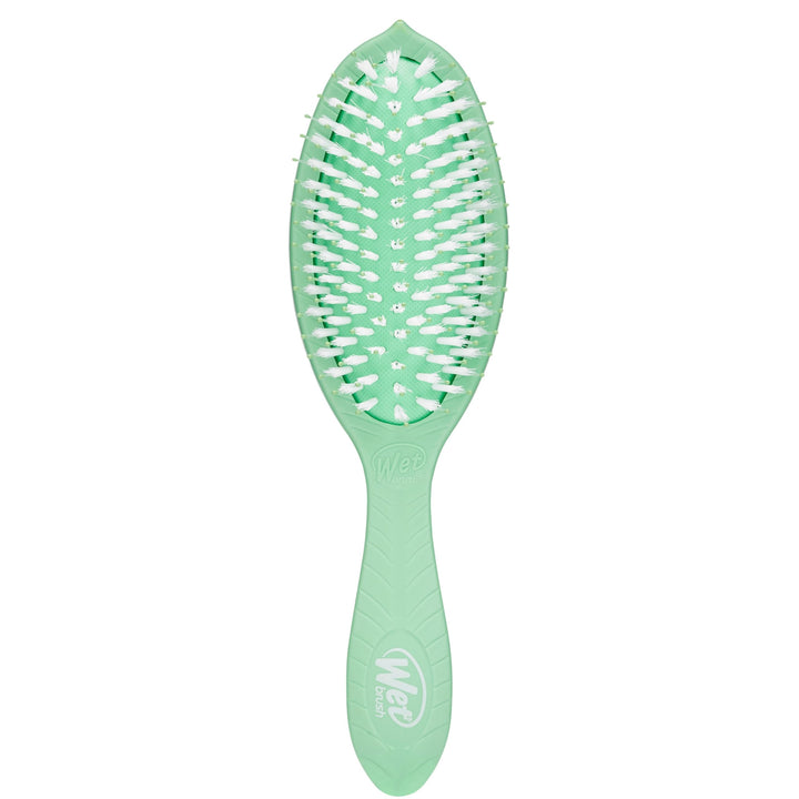 Wet Brush front packaging showing Go Green design and benefits