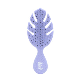 Wet Brush purple front view showing compact travel-friendly design and grip
