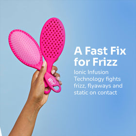 Wet Brush IntelliFlex bristle close-up showing gentle detangling benefit