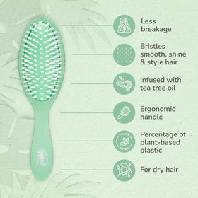Wet Brush Intelliflex bristles detail that detangles with less breakage