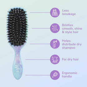 Wet Brush IntelliFlex pins detail preventing tugging and breakage