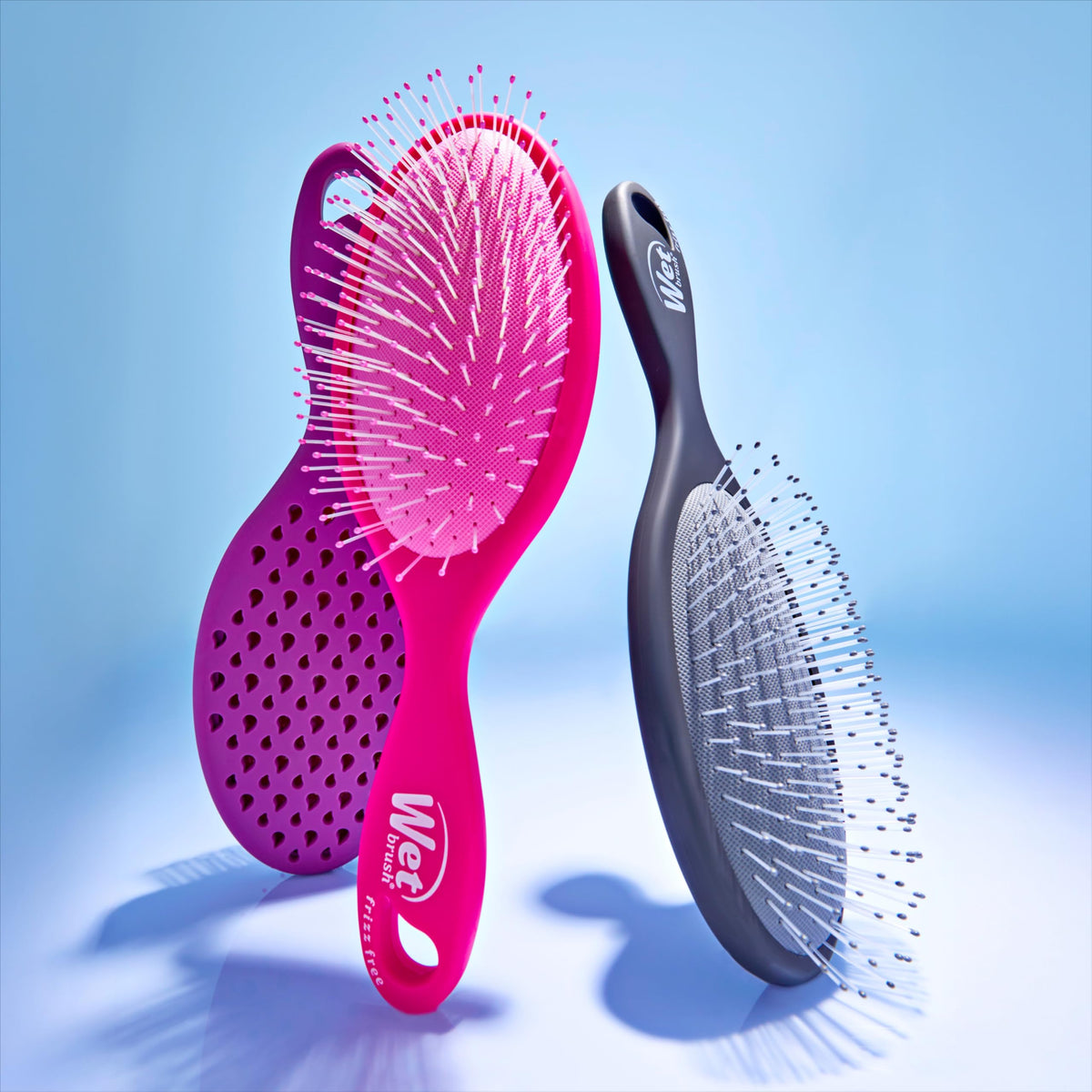 Wet Brush used on train commute illustrating quick smoothing and static control