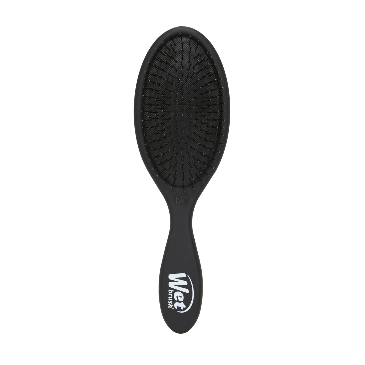 Wet Brush front view showing Black Frost finish and ergonomic shape for comfortable use