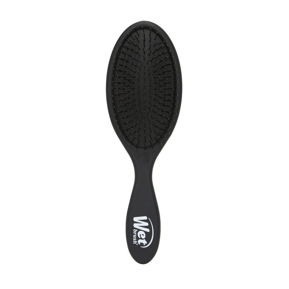 Wet Brush front view showing Black Frost finish and ergonomic shape for comfortable use