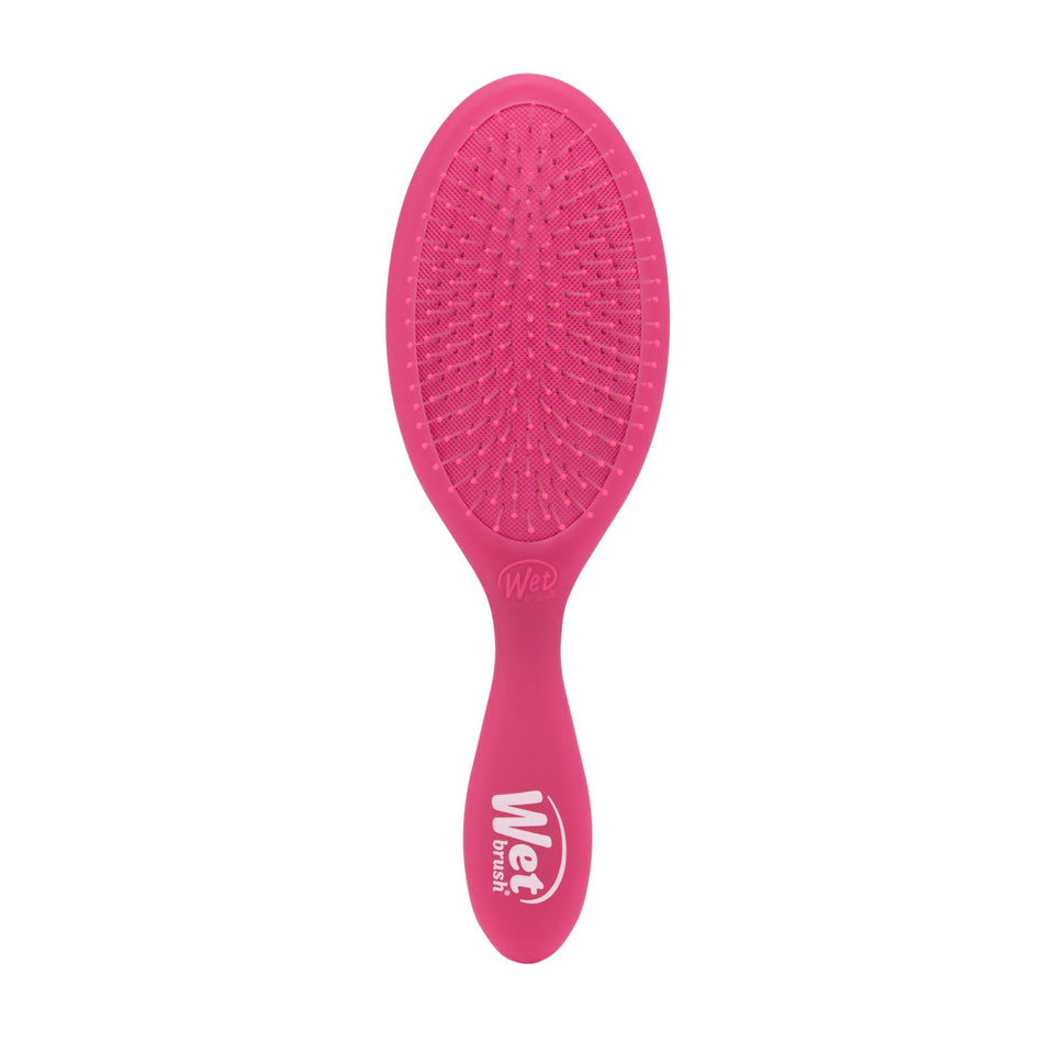 Wet Brush front view Pink Frost showing compact shape and easy grip benefit