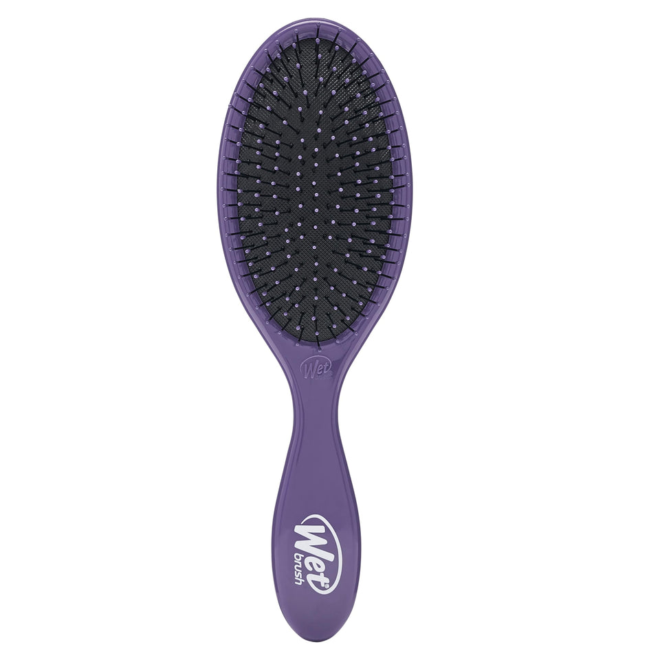 Wet Brush front view showing purple brush and compact shape, gentle detangling
