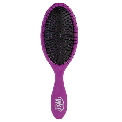 Wet Brush front view purple shows compact design and easy grip benefit