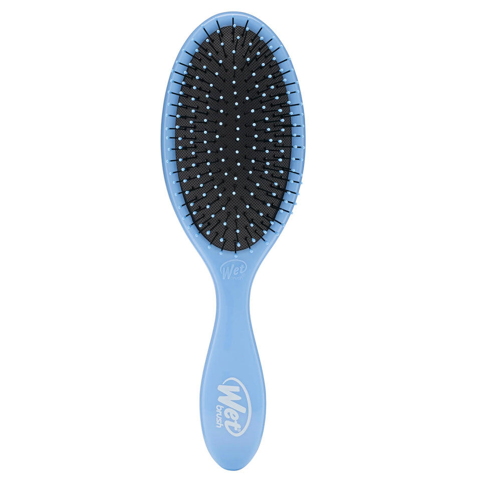 Wet Brush front view showing Sky color and paddle shape for easy grip