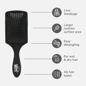 Wet Brush AquaVent detail showing drainage holes for fast drying and easier cleanup