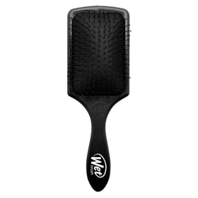 Wet Brush paddle front view showing full brush and handle, easy detangling