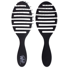 Wet Brush vented pad close-up showing open vents to speed up hair drying