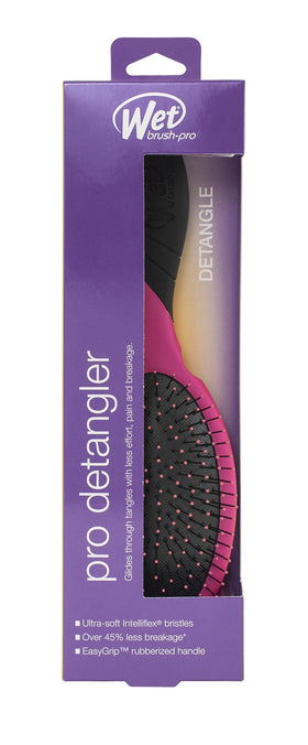 Wet Brush Pro IntelliFlex bristles close-up bending through knots with less breakage