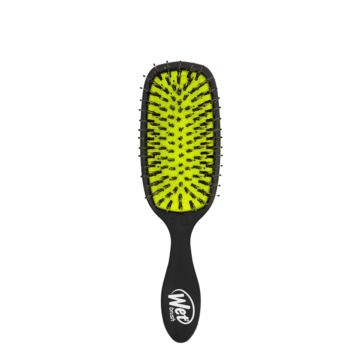 Wet Brush front view showing purple brush and ergonomic handle for comfortable use
