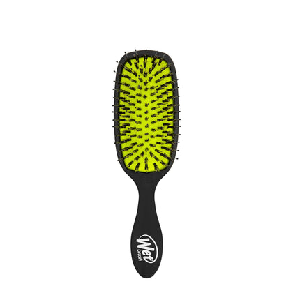 Wet Brush front view showing purple brush and ergonomic handle for comfortable use
