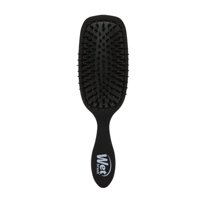 Wet Brush Smooth Styler front view showing black frost finish and sleek shape for easy use