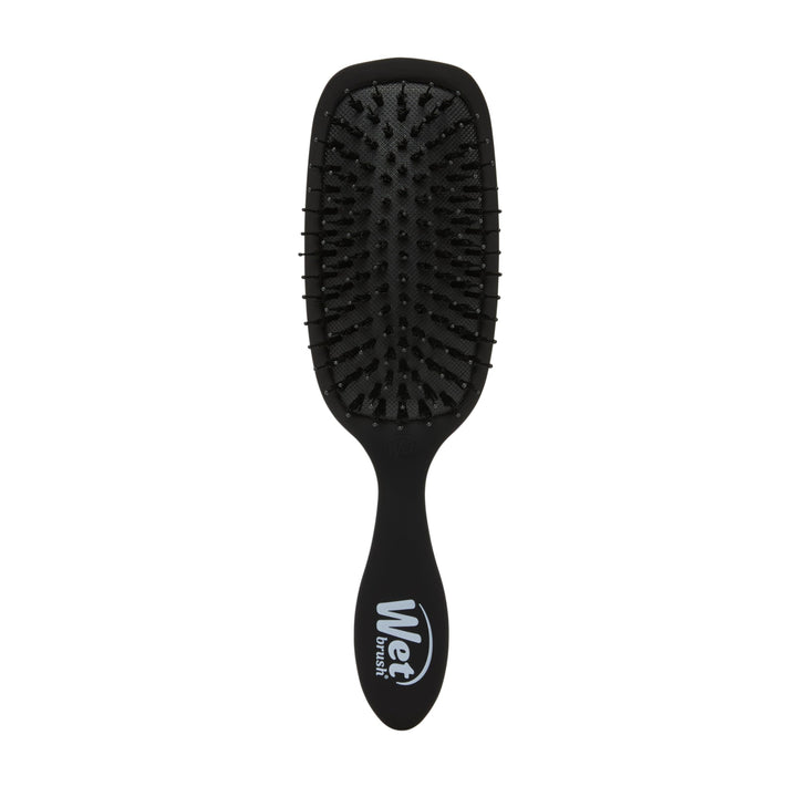 Wet Brush Smooth Styler front view showing black frost finish and sleek shape for easy use