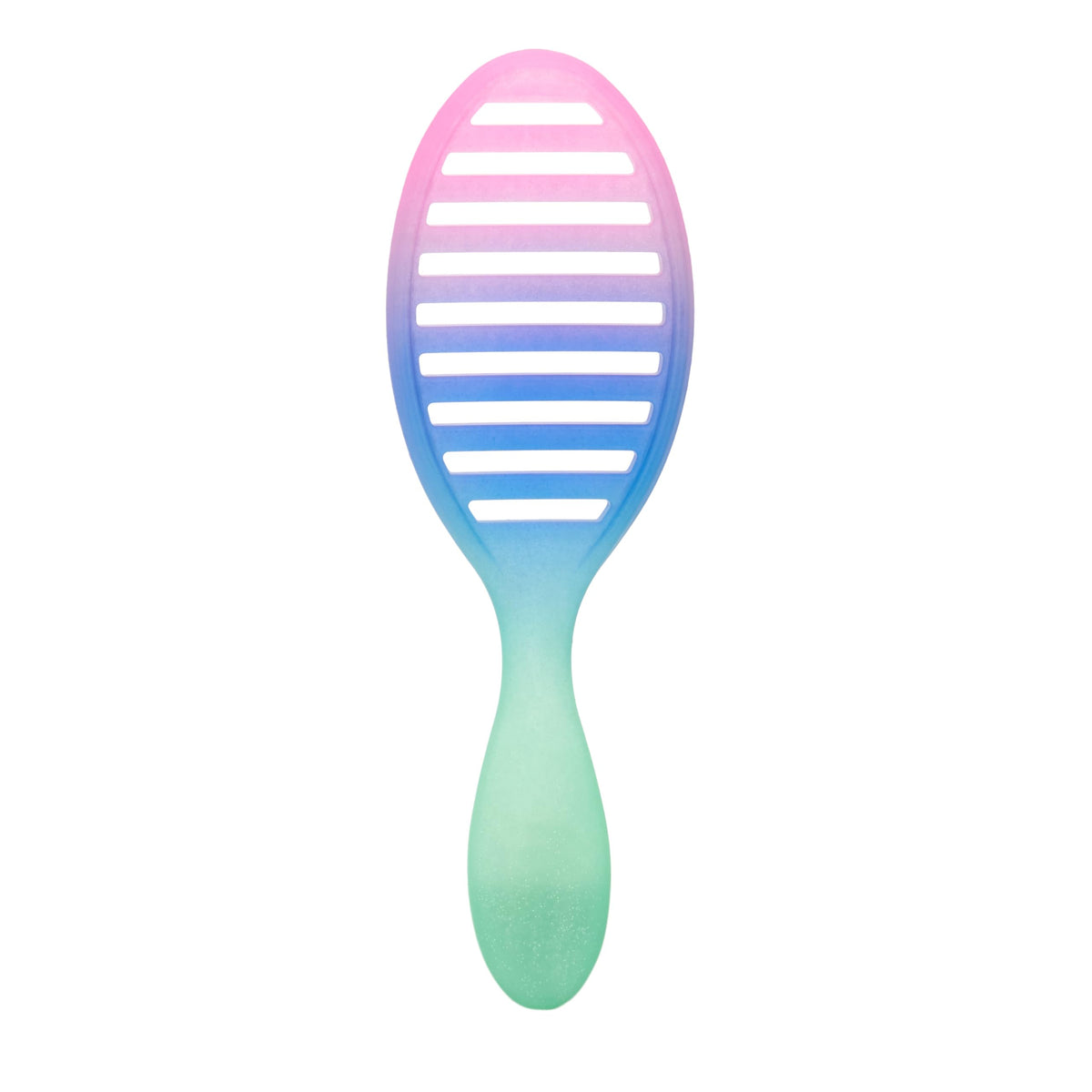 Wet Brush in use during blow-drying showing faster drying benefit