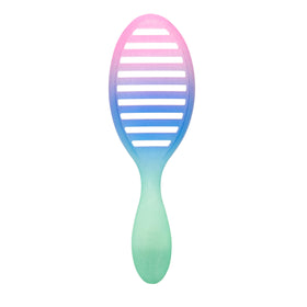 Wet Brush in use during blow-drying showing faster drying benefit