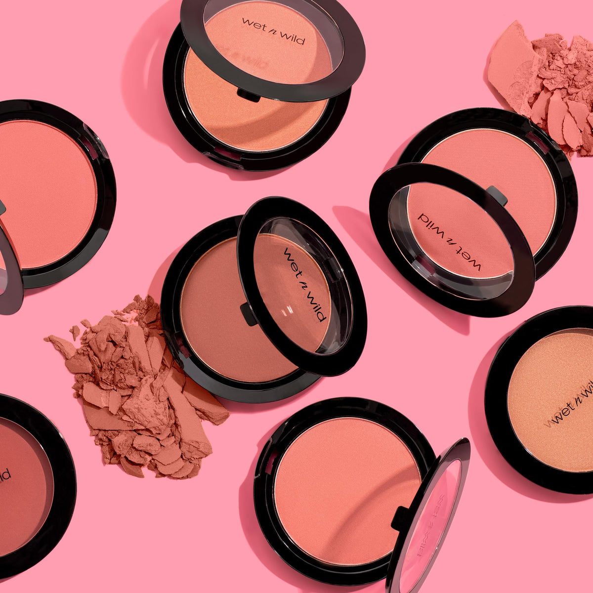 wet n wild blush inside a makeup bag for everyday convenience