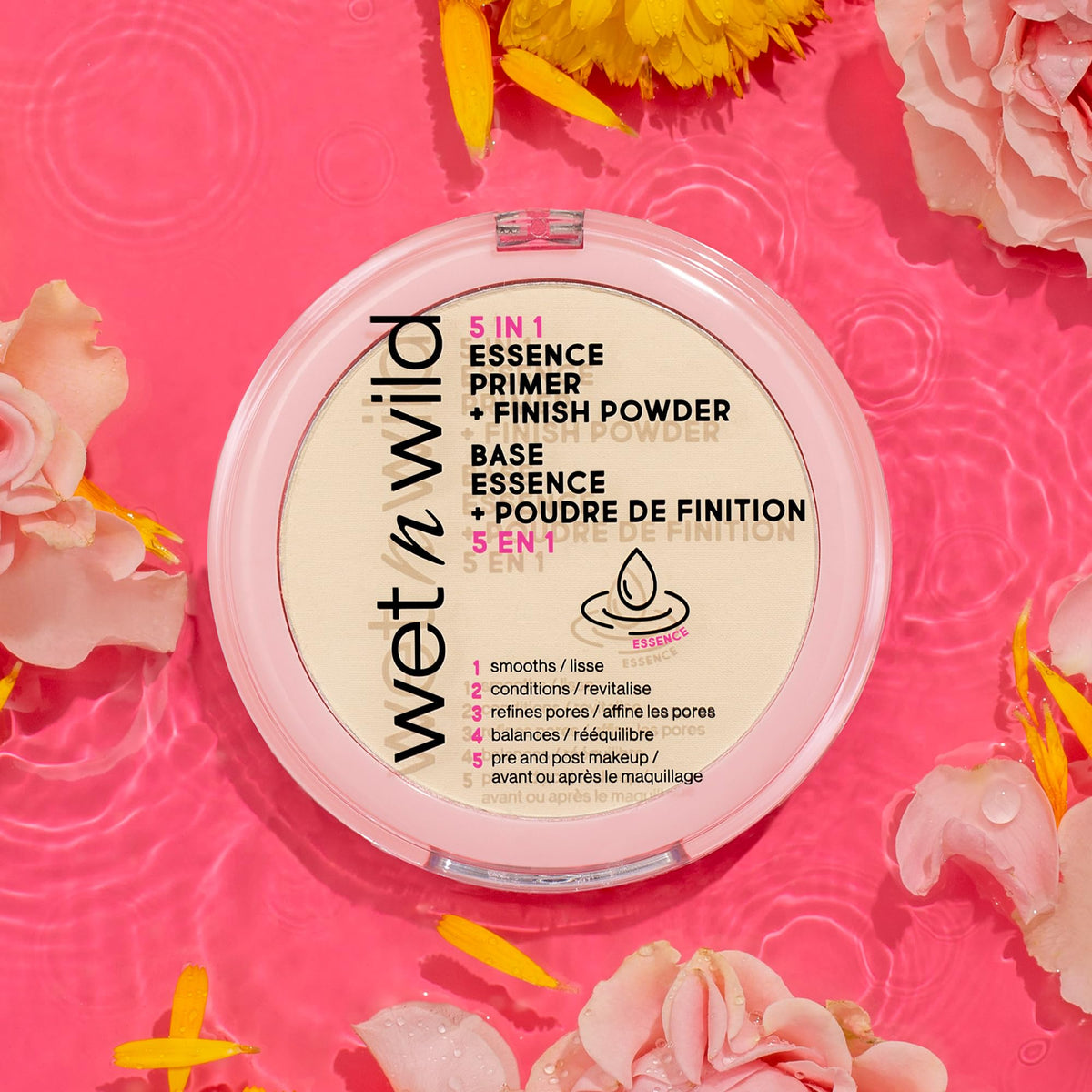 wet n wild in bathroom routine beside mirror illustrating everyday use benefit