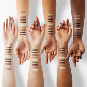 wet n wild metallic shade shown wet for a reflective, high-impact finish