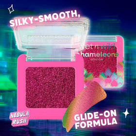 wet n wild front packaging of Chameleon Chrome Nebula Rush highlighting product branding