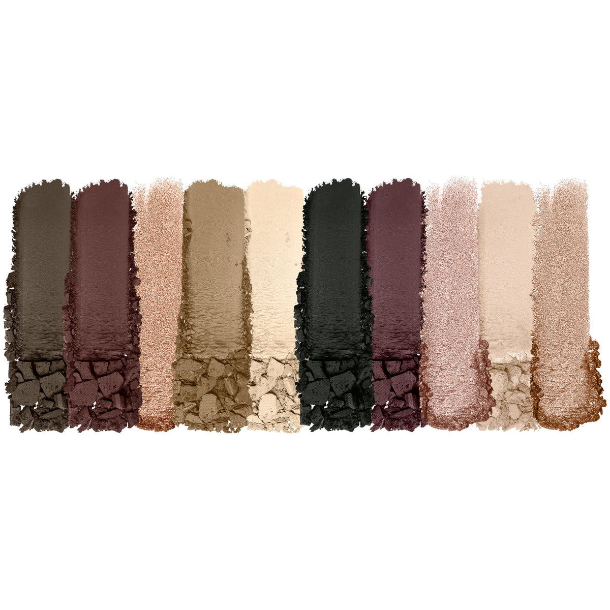 wet n wild pan close-up revealing smooth texture and intense color payoff