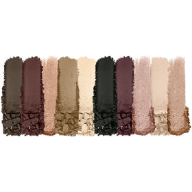 wet n wild pan close-up revealing smooth texture and intense color payoff