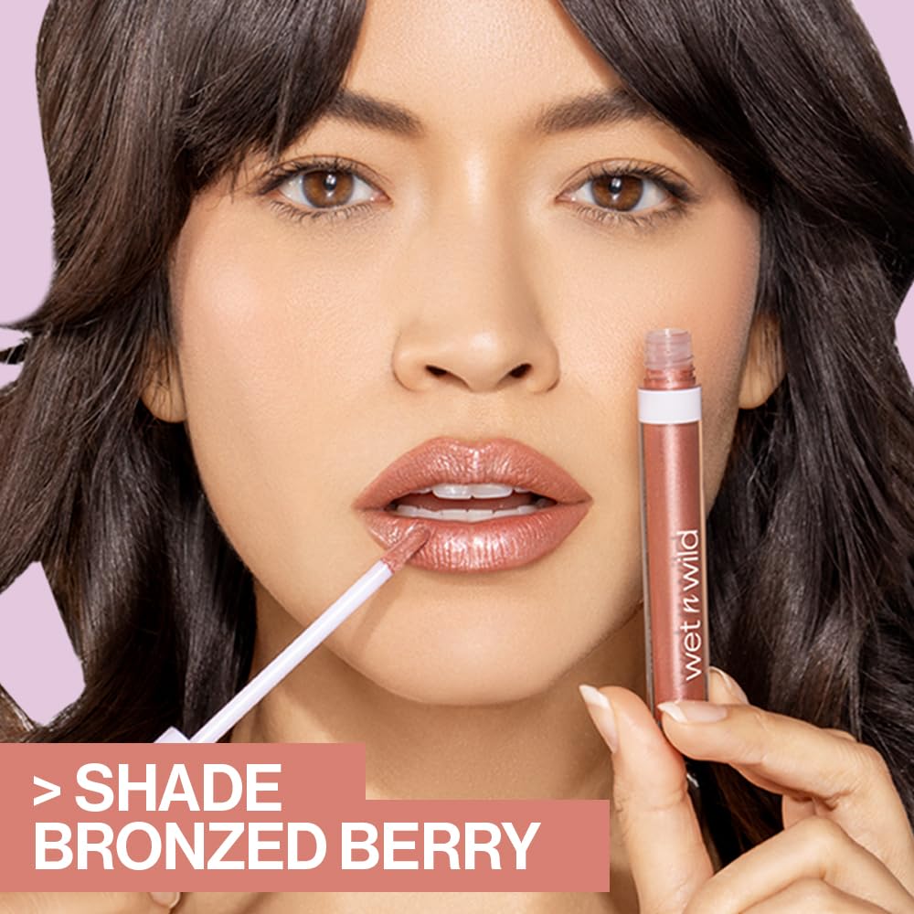 wet n wild Sun Glaze texture close-up highlighting smooth, shiny finish