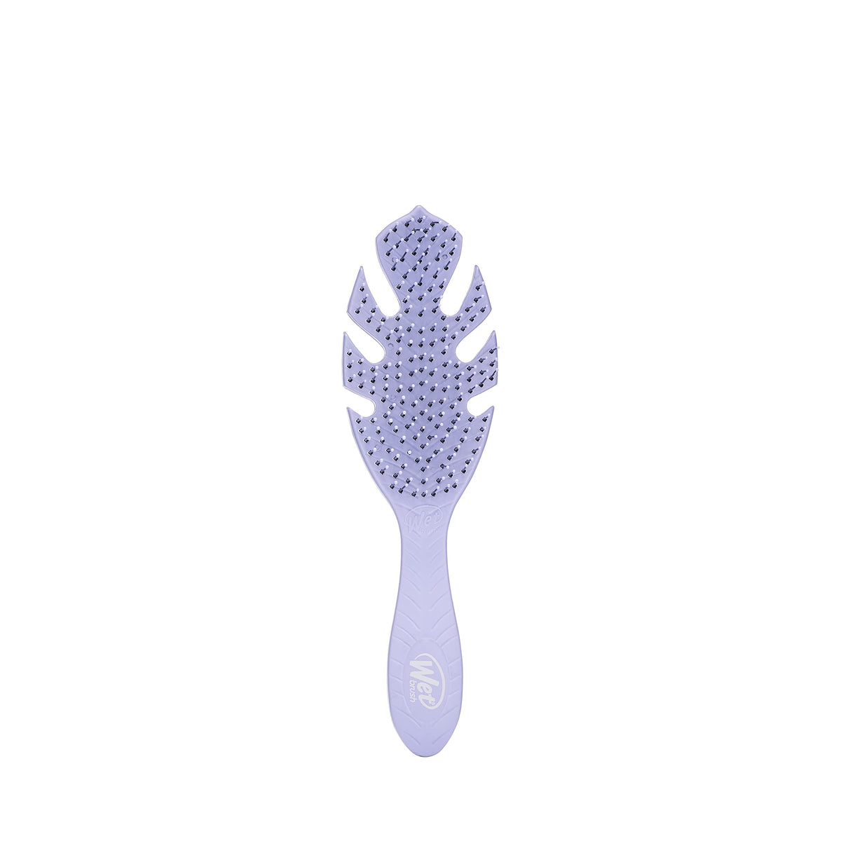 Wet Brush front view showing purple detangler and ergonomic shape for easy styling