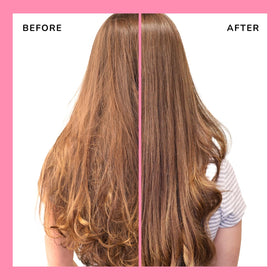 Wet Brush used with a blow dryer demonstrating reduced drying time and smooth hair