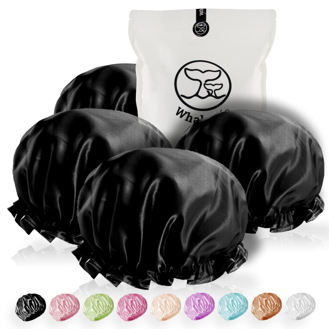 WhaleLife front pack view showing four caps and neat storage benefit
