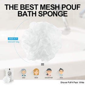 WhaleLife loofah producing thick foam, conserves soap and boosts lather