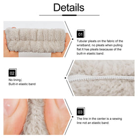 WHAVEL headband worn while washing face to keep hair back