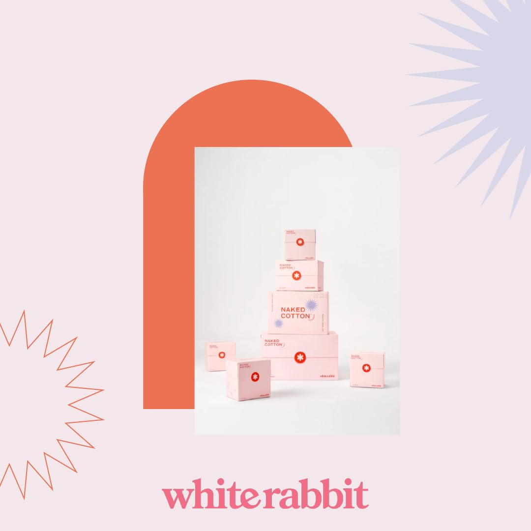 White Rabbit eco-friendly label emphasizing biodegradable cotton